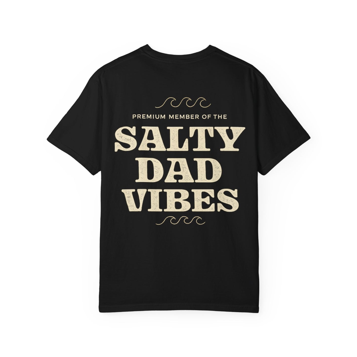 Salty Dad Vibes T-Shirt — Premium Member Vintage Beach Tee