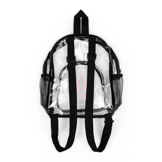 Clear Stadium Backpack texans – Transparent Security Friendly Backpack for Games & Events