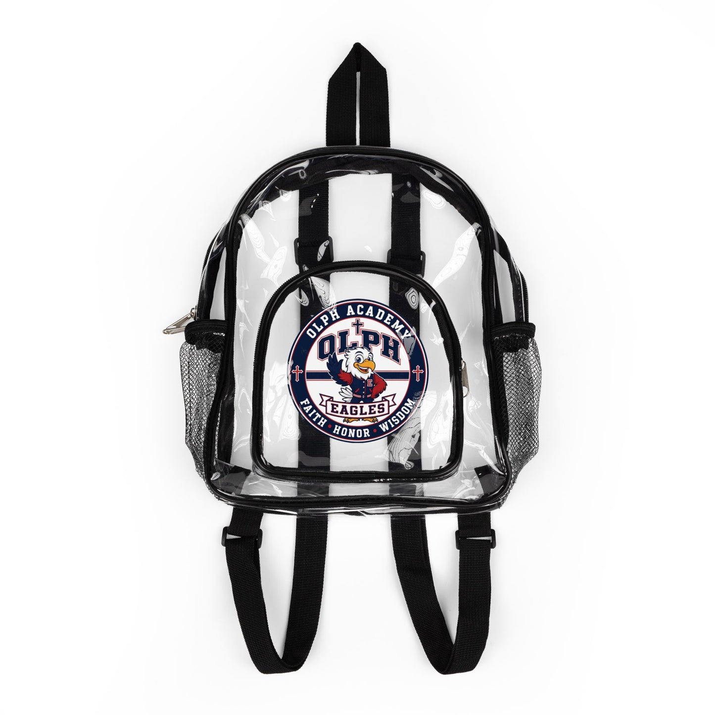 Clear Stadium Backpack with OLPH Logo