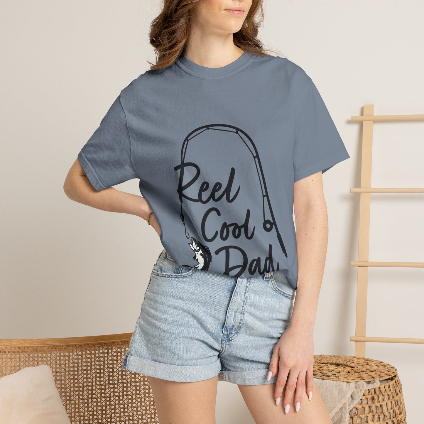 Reel Cool Dad T-Shirt – Fishing Dad Graphic Tee