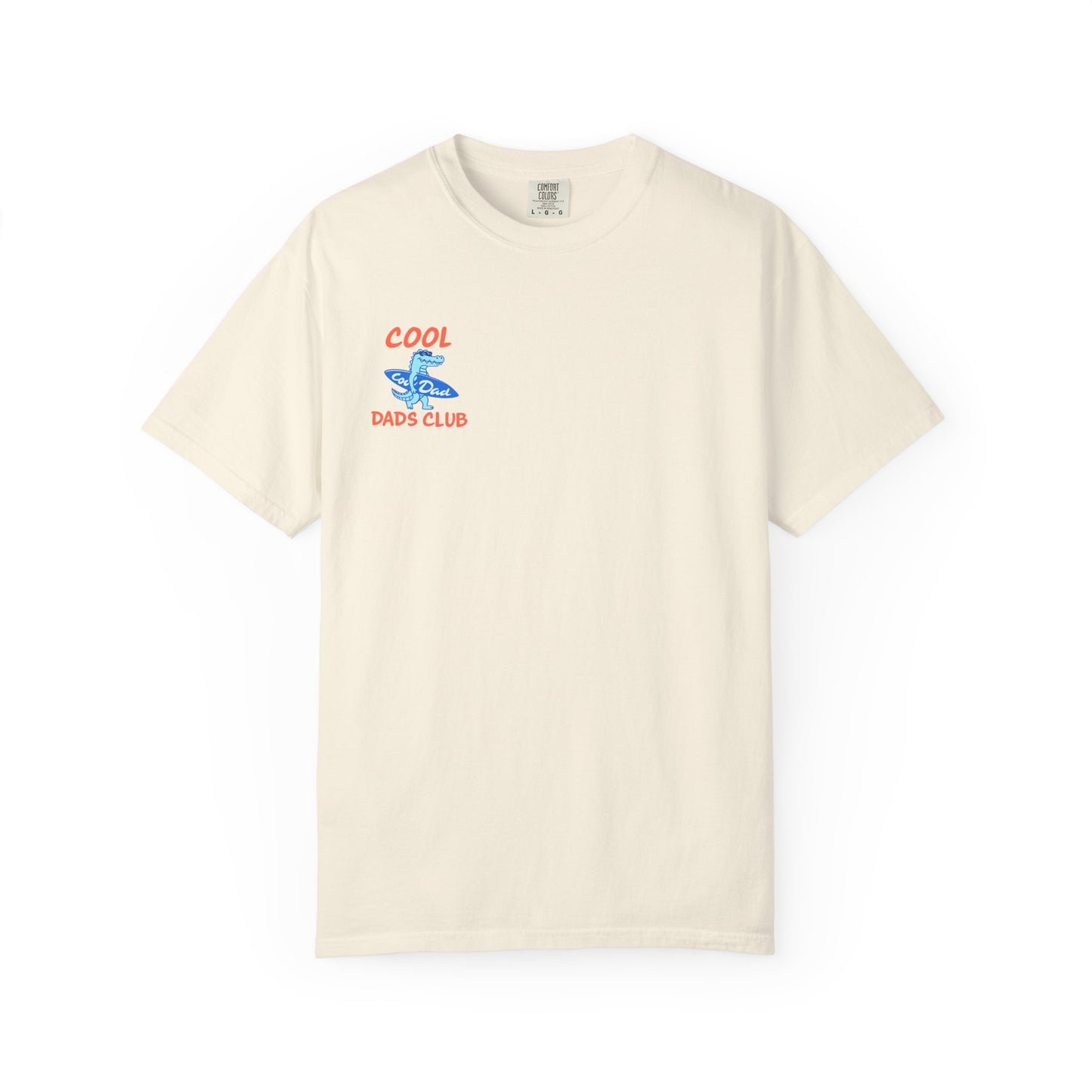 Cool Dads Club T-Shirt — Surfing Alligator Dad Tee