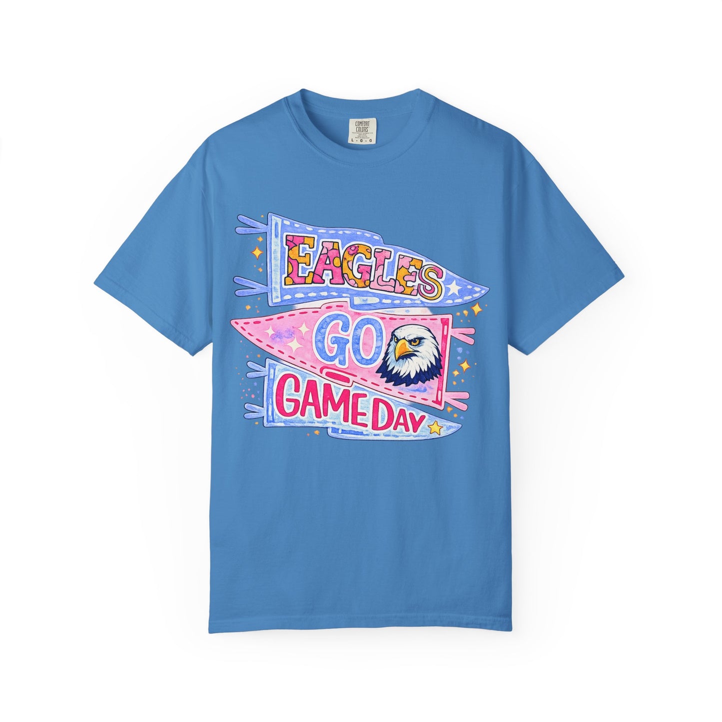 Eagles Game Day T-Shirt — ‘Go Game Day’ Vintage Pennant Football Fan Tee