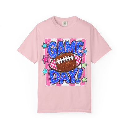 Game Day Football T-Shirt — Colorful Retro Sports Tee