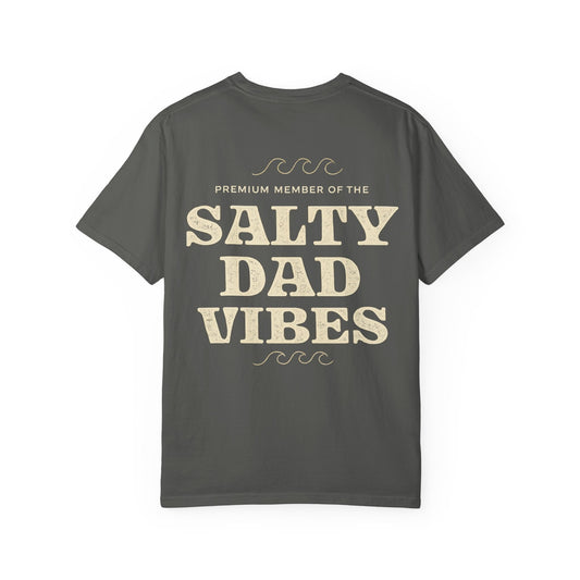 Salty Dad Vibes T-Shirt — Premium Member Vintage Beach Tee