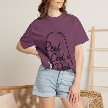 Reel Cool Dad T-Shirt – Fishing Dad Graphic Tee