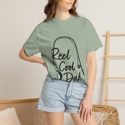 Reel Cool Dad T-Shirt – Fishing Dad Graphic Tee