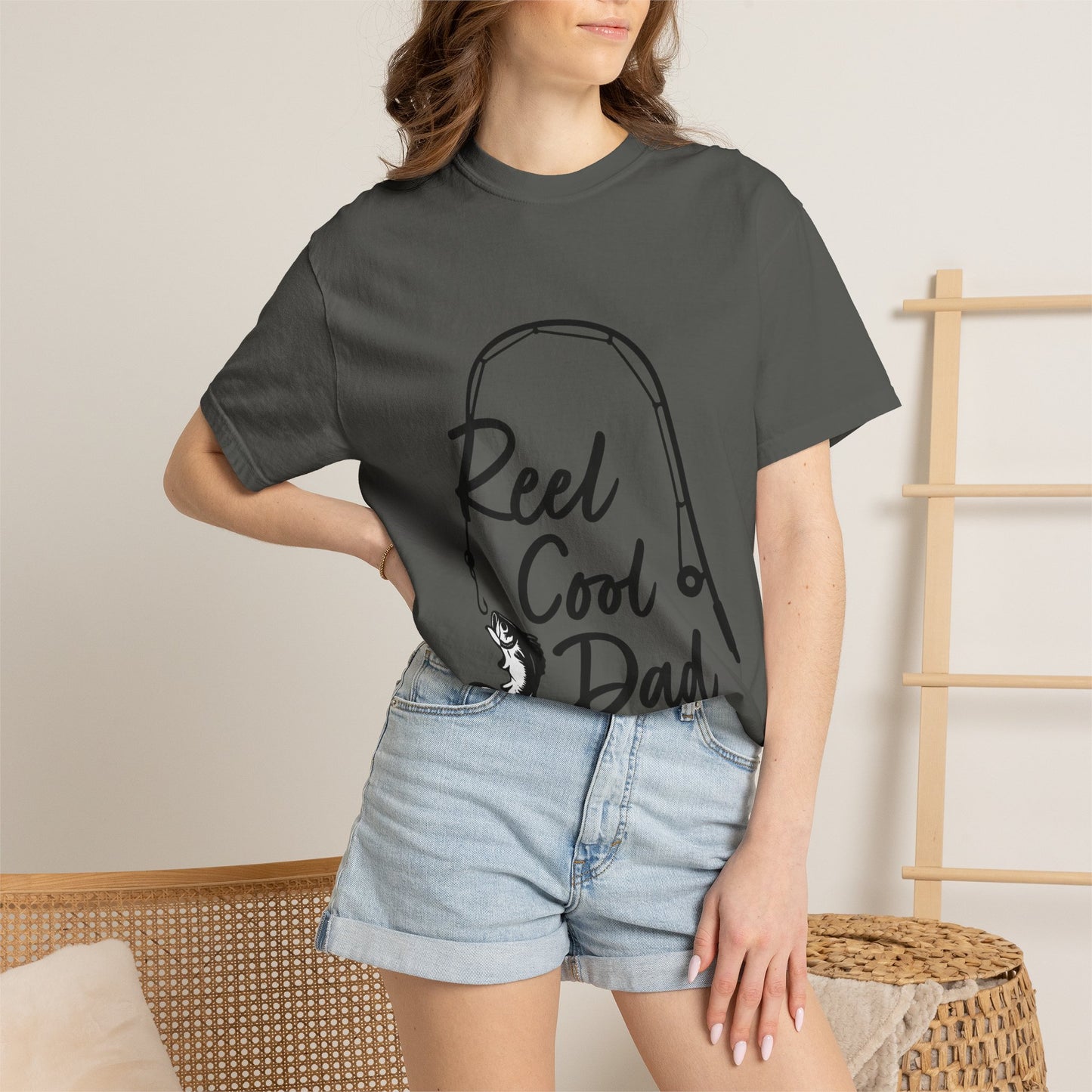 Reel Cool Dad T-Shirt – Fishing Dad Graphic Tee