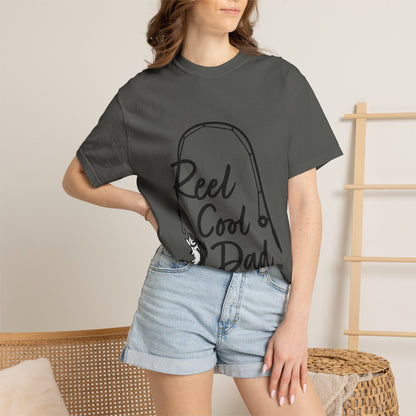 Reel Cool Dad T-Shirt – Fishing Dad Graphic Tee