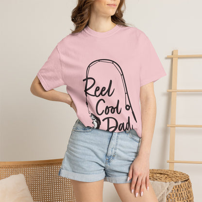 Reel Cool Dad T-Shirt – Fishing Dad Graphic Tee