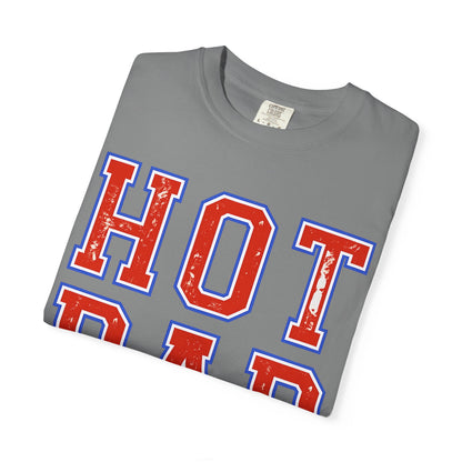 Hot Dad Club T-Shirt — Retro Varsity Dad Graphic Tee for Father’s Day