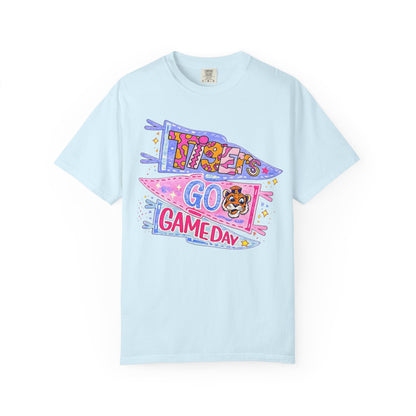 Game Day Pennant T-Shirt - 'Let's Go Game Day' Cheer Tee