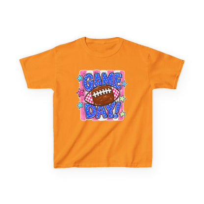 Kids Tee — "Game Day!" Football Graphic