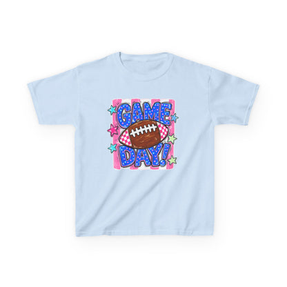 Kids Tee — "Game Day!" Football Graphic