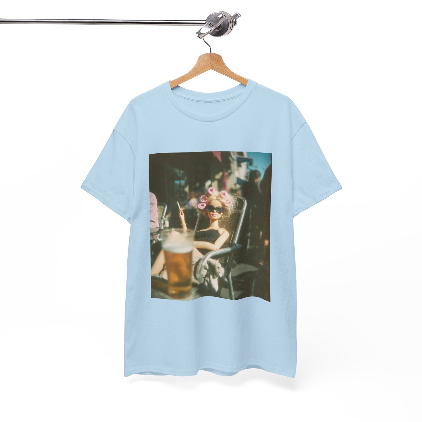 Vintage Photo of Girl with Sunglasses Tee | Retro Summer Aesthetic