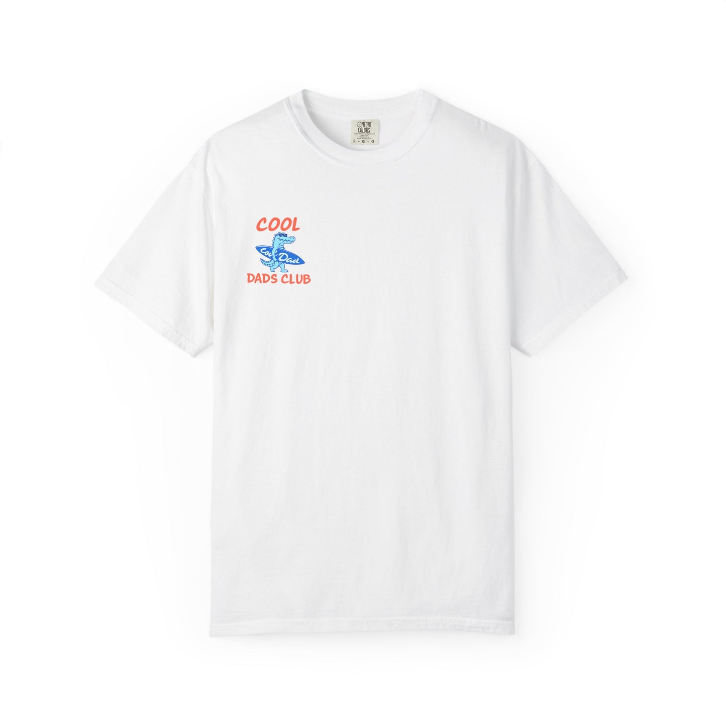 Cool Dads Club T-Shirt — Surfing Alligator Dad Tee