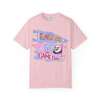 Eagles Game Day T-Shirt — ‘Go Game Day’ Vintage Pennant Football Fan Tee