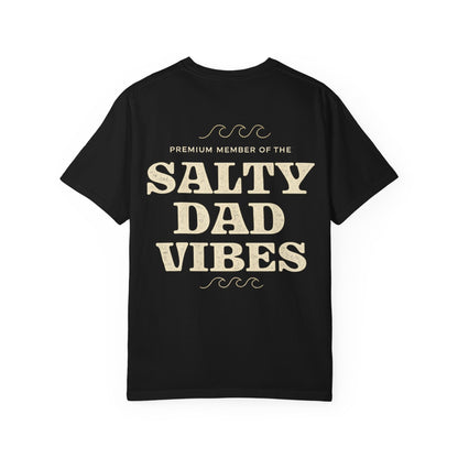 Salty Dad Vibes T-Shirt — Premium Member Vintage Beach Tee