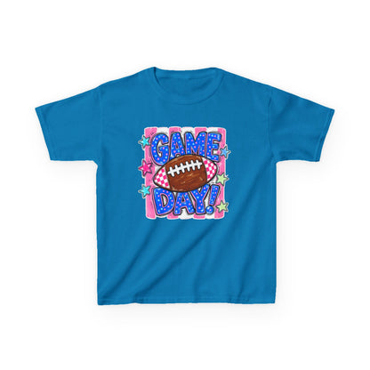 Kids Tee — "Game Day!" Football Graphic