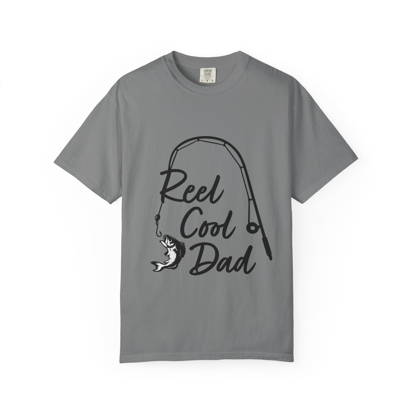 Reel Cool Dad T-Shirt – Fishing Dad Graphic Tee