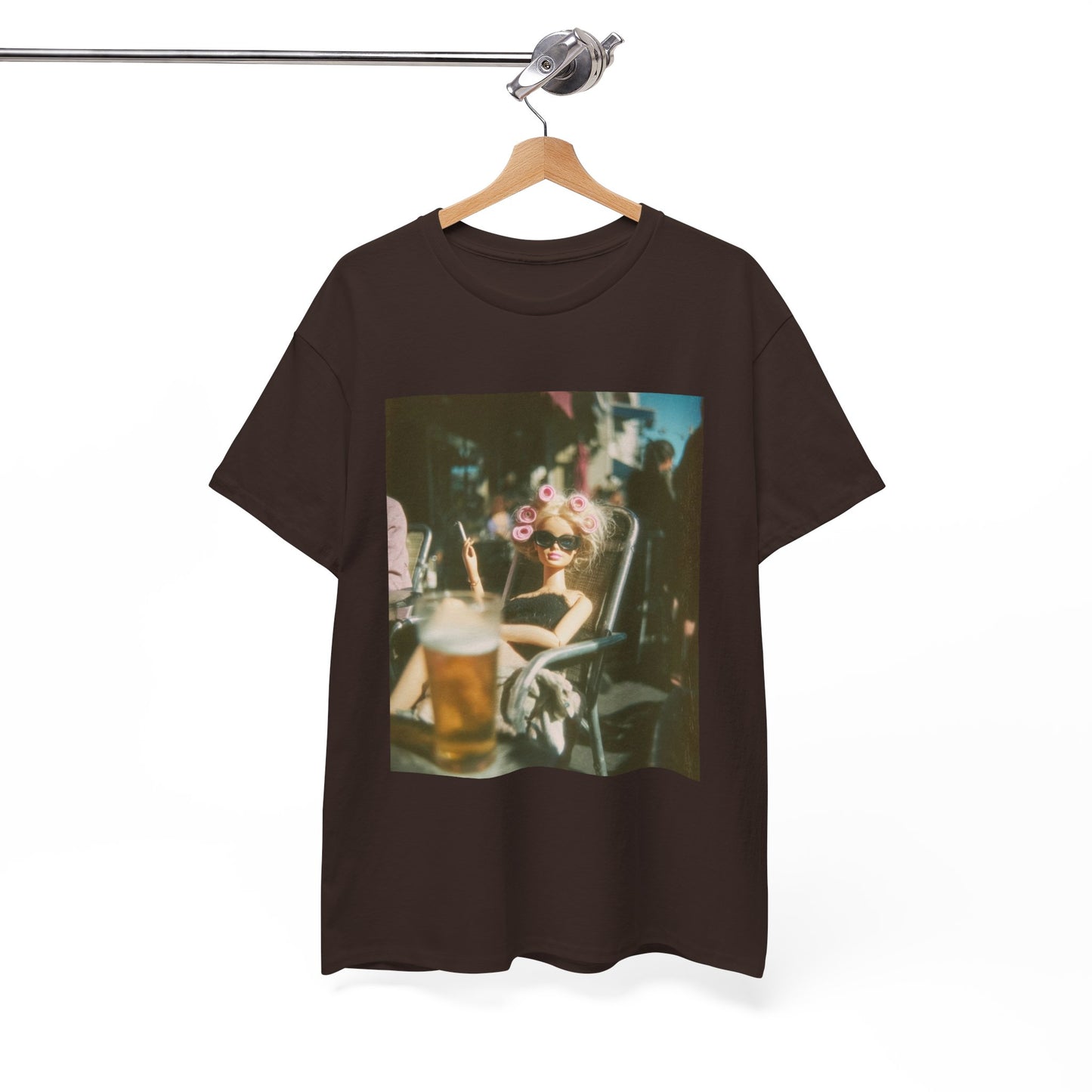 Vintage Photo of Girl with Sunglasses Tee | Retro Summer Aesthetic