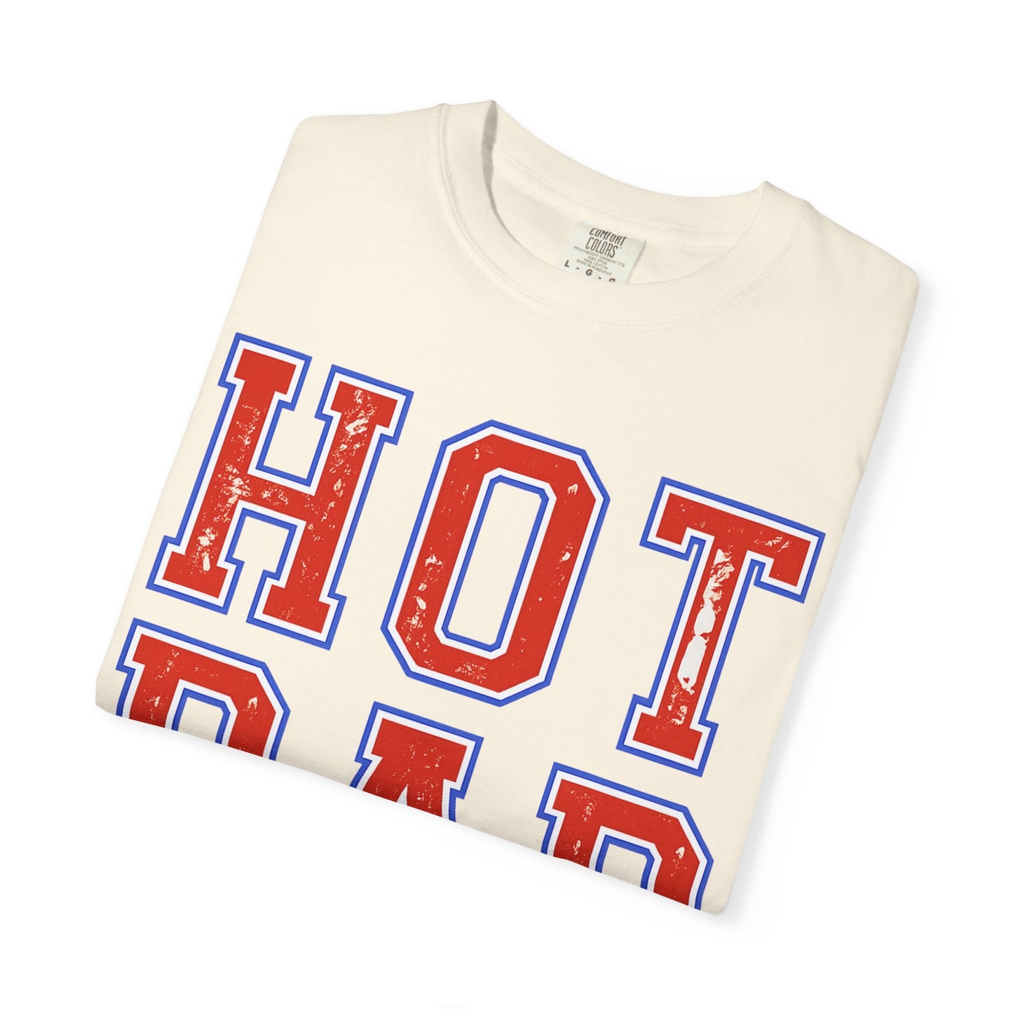 Hot Dad Club T-Shirt — Retro Varsity Dad Graphic Tee for Father’s Day
