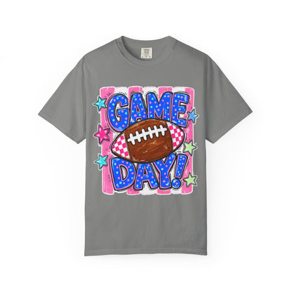 Game Day Football T-Shirt — Colorful Retro Sports Tee