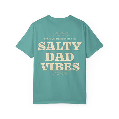 Salty Dad Vibes T-Shirt — Premium Member Vintage Beach Tee