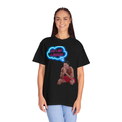Retro Meme T‑Shirt — “Did I Get A Pass?” Graphic Tee (Funny Vaporwave Design)