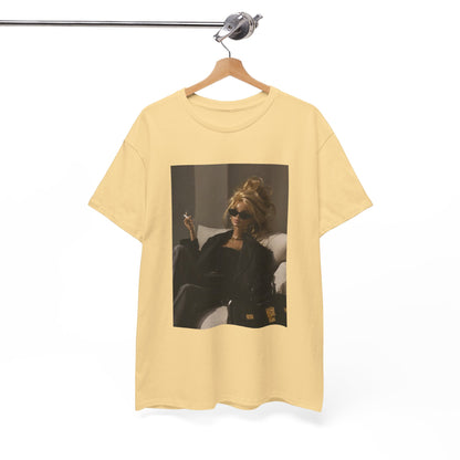 Woman in Sunglasses Illustration Tee | Retro Chic Portrait T-Shirt