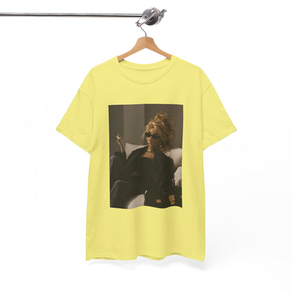 Woman in Sunglasses Illustration Tee | Retro Chic Portrait T-Shirt