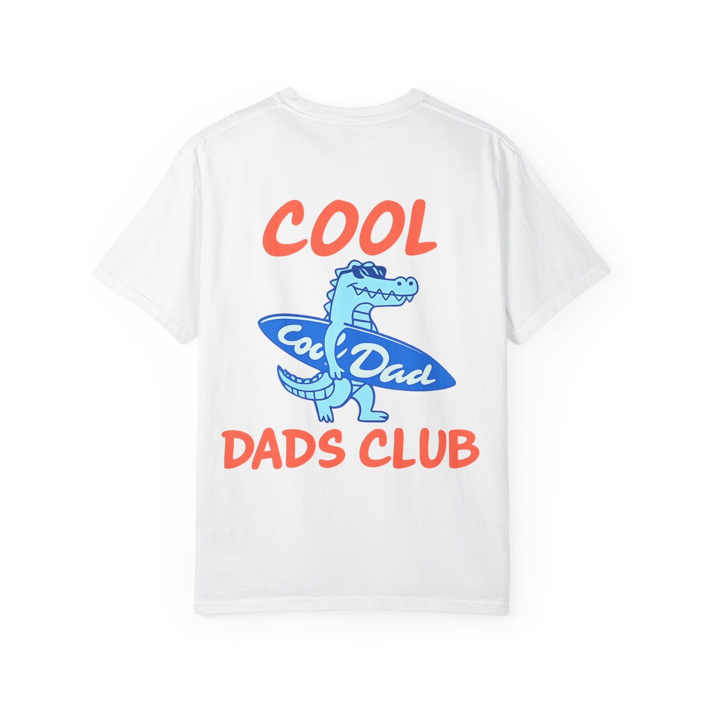 Cool Dads Club T-Shirt — Surfing Alligator Dad Tee