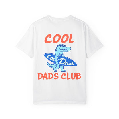 Cool Dads Club T-Shirt — Surfing Alligator Dad Tee