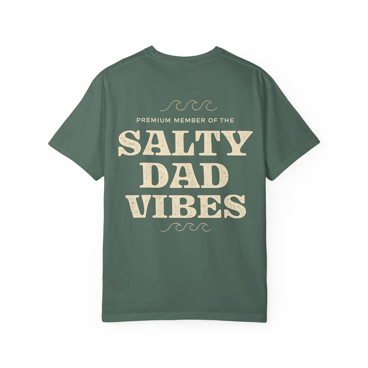 Salty Dad Vibes T-Shirt — Premium Member Vintage Beach Tee