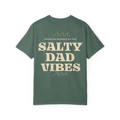 Salty Dad Vibes T-Shirt — Premium Member Vintage Beach Tee