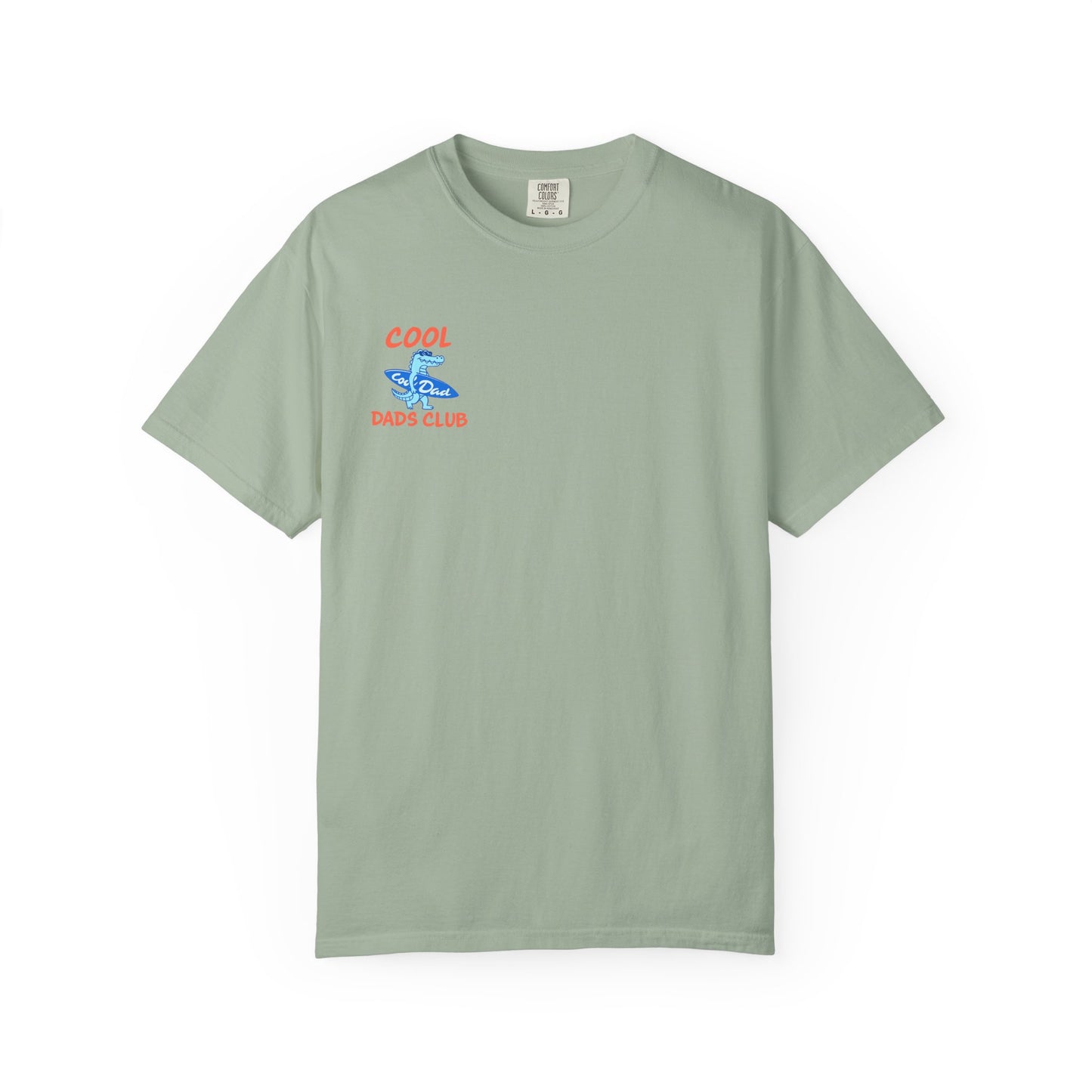 Cool Dads Club T-Shirt — Surfing Alligator Dad Tee
