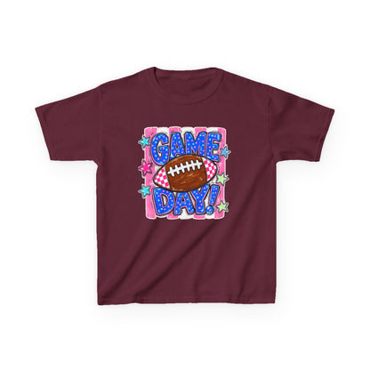 Kids Tee — "Game Day!" Football Graphic