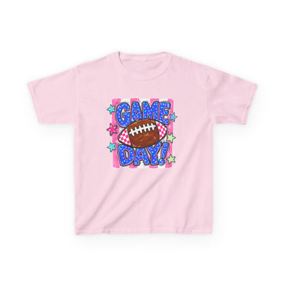 Kids Tee — "Game Day!" Football Graphic