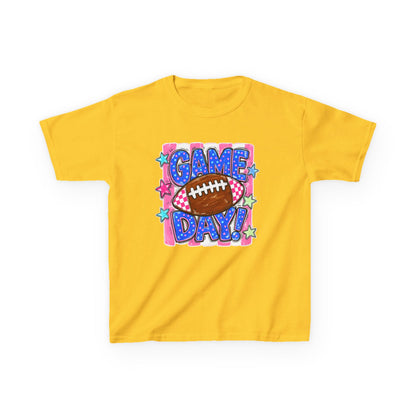 Kids Tee — "Game Day!" Football Graphic