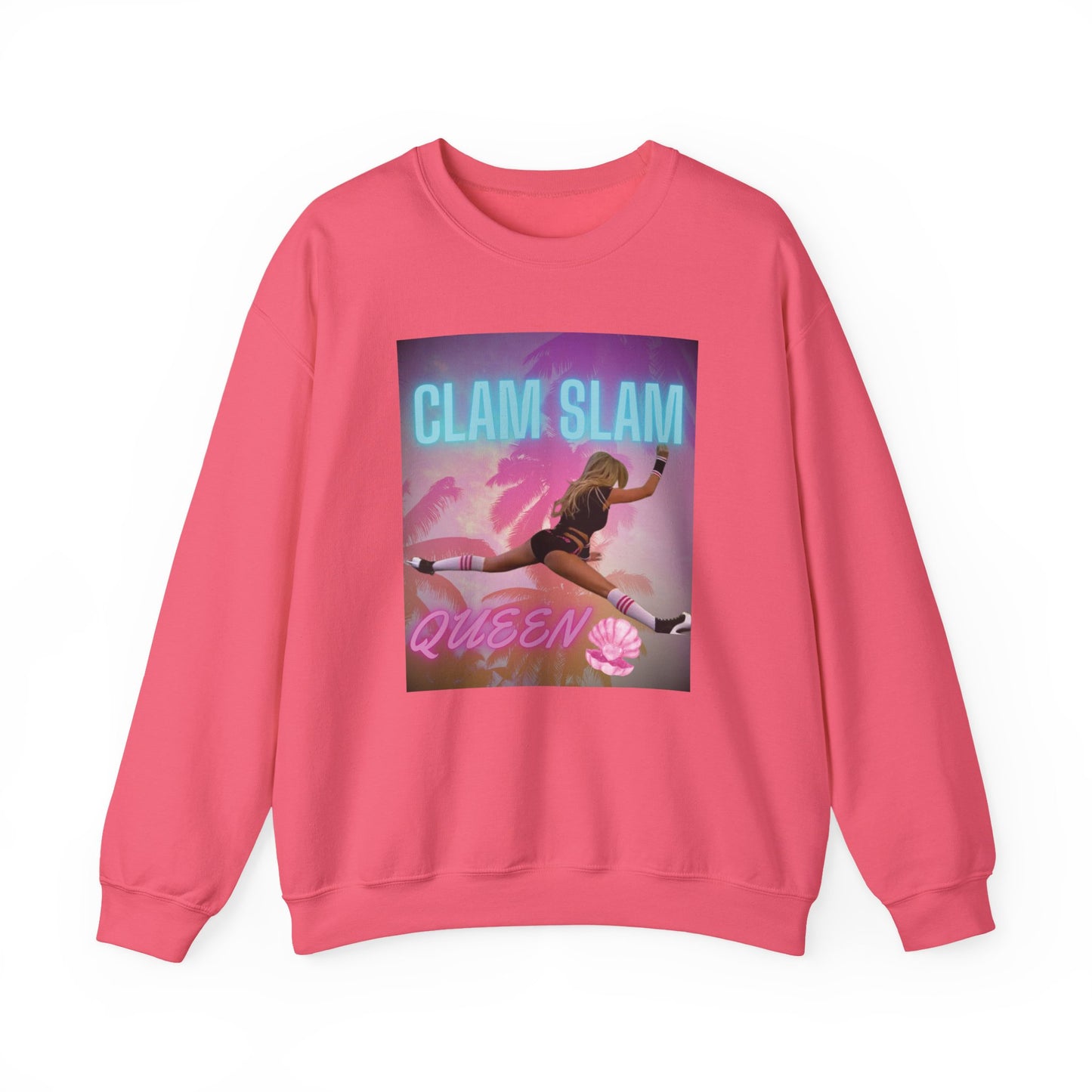 Clam Slam Queen Crewneck Sweatshirt —