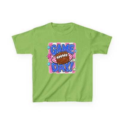 Kids Tee — "Game Day!" Football Graphic