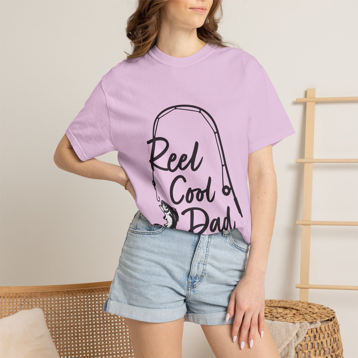 Reel Cool Dad T-Shirt – Fishing Dad Graphic Tee