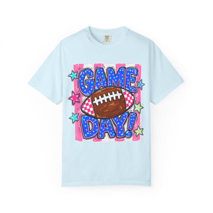 Game Day Football T-Shirt — Colorful Retro Sports Tee
