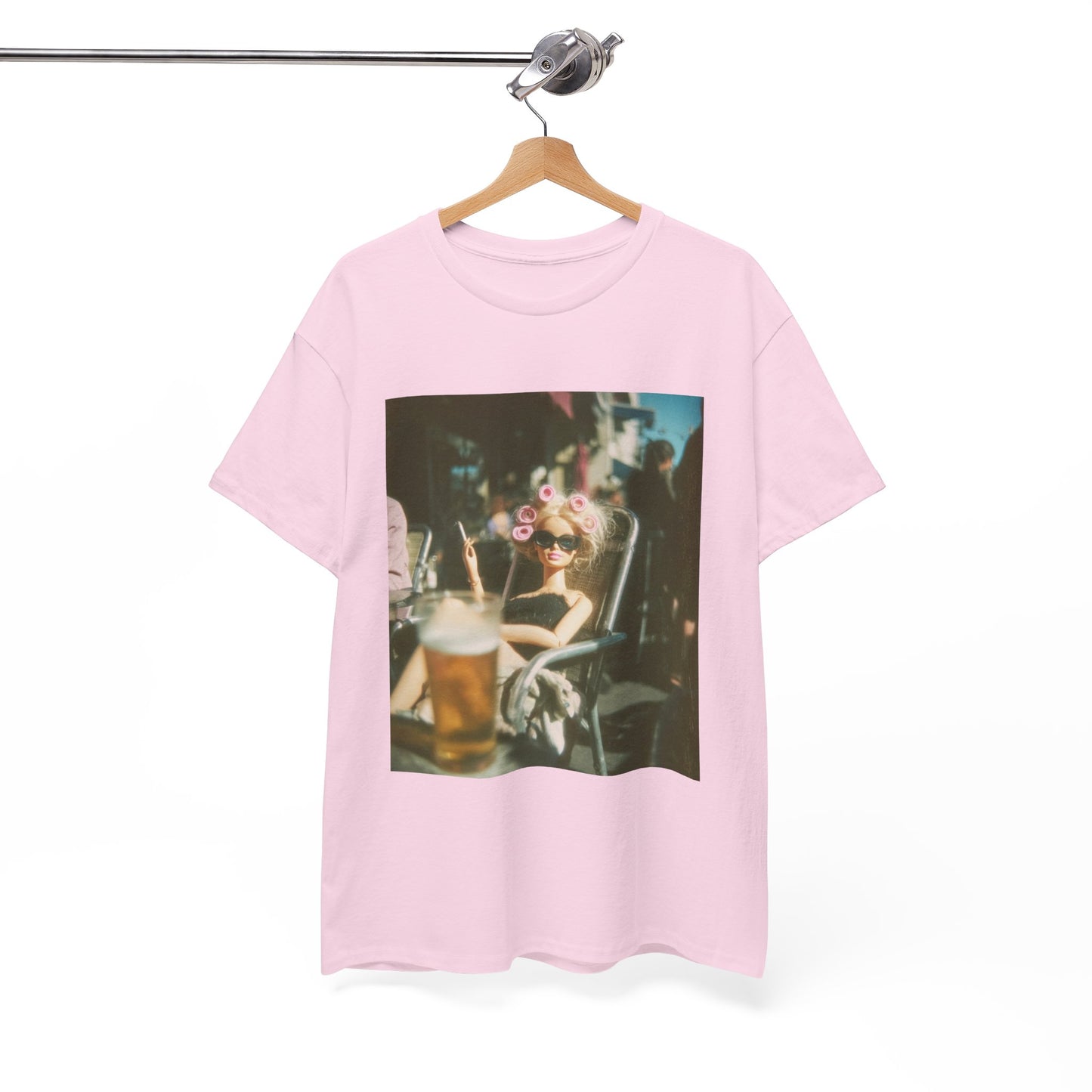Vintage Photo of Girl with Sunglasses Tee | Retro Summer Aesthetic