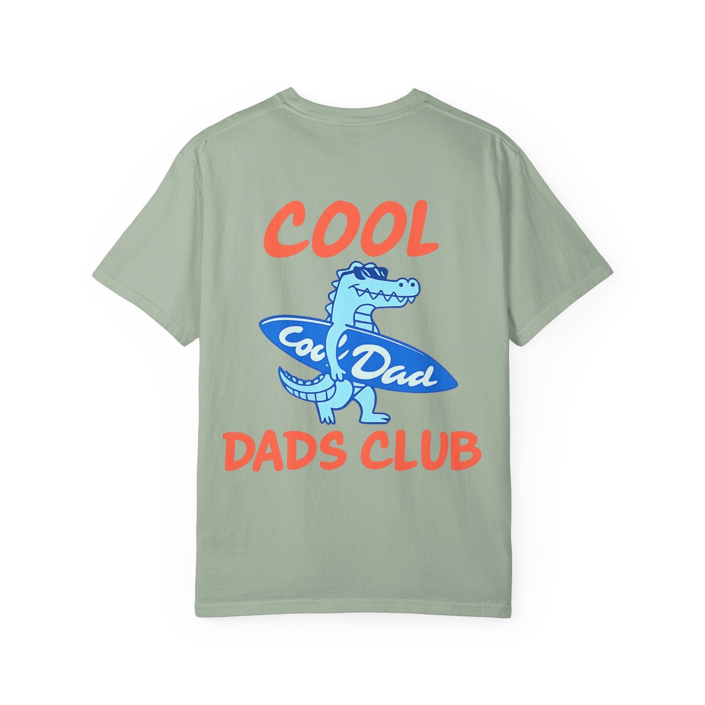 Cool Dads Club T-Shirt — Surfing Alligator Dad Tee