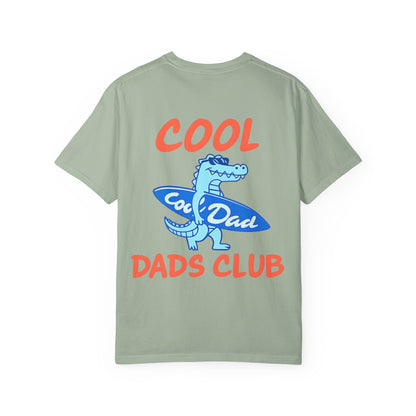 Cool Dads Club T-Shirt — Surfing Alligator Dad Tee