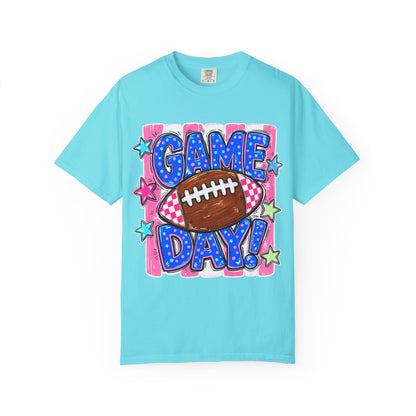 Game Day Football T-Shirt — Colorful Retro Sports Tee