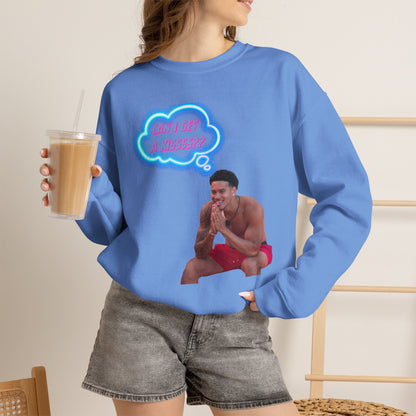 Crewneck Sweatshirt — 'Can I Get a kisss?'