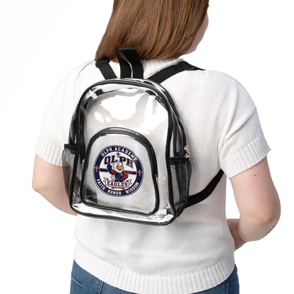 Clear Stadium Backpack with OLPH Logo