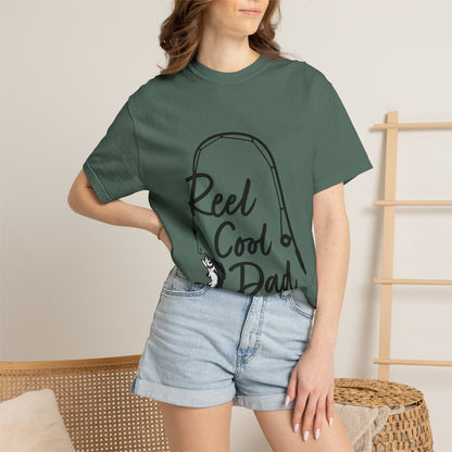 Reel Cool Dad T-Shirt – Fishing Dad Graphic Tee