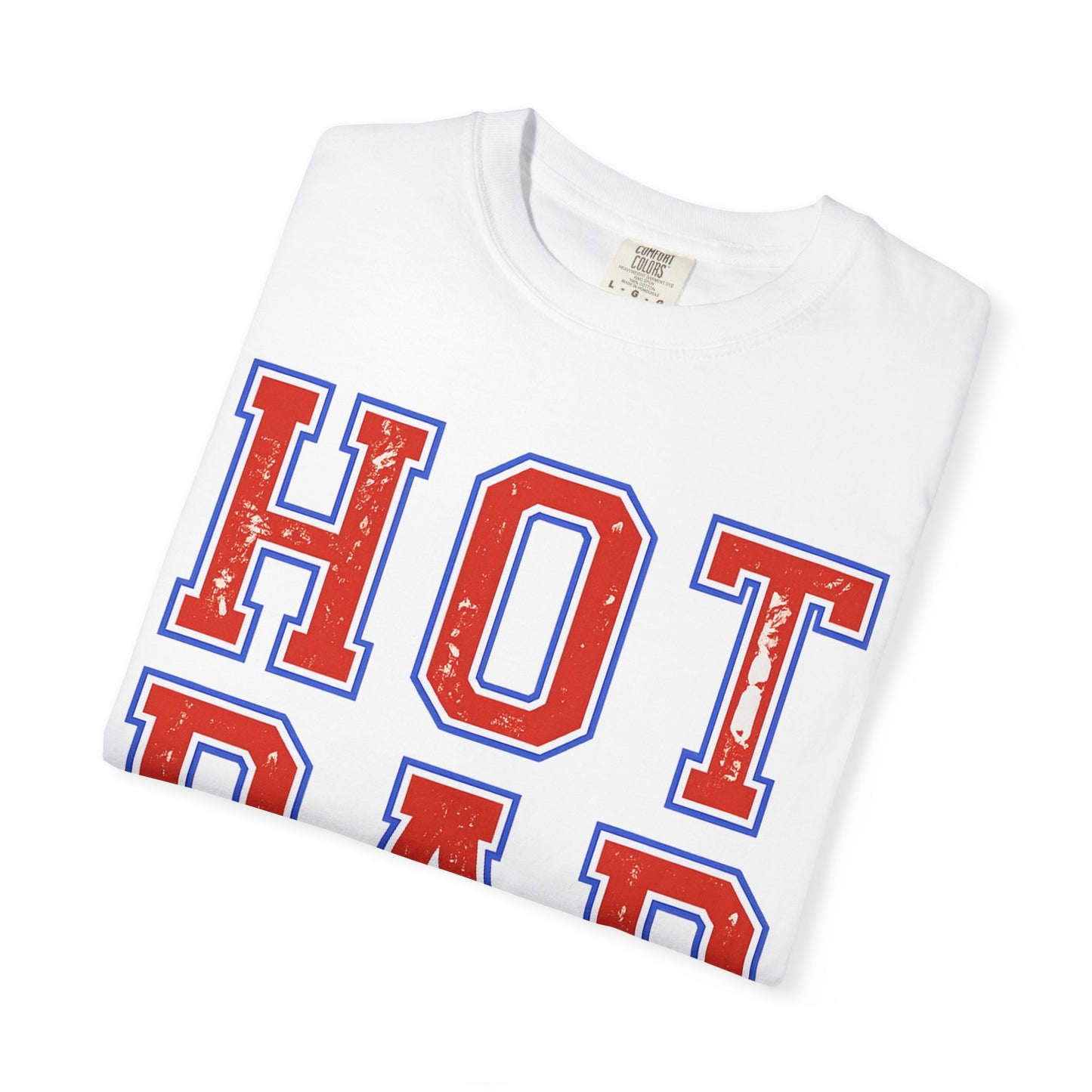 Hot Dad Club T-Shirt — Retro Varsity Dad Graphic Tee for Father’s Day